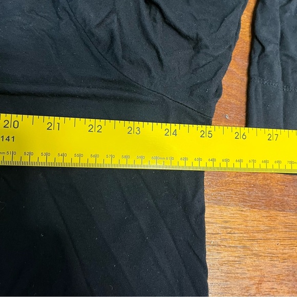 Soma black long sleeve pajama top size XXL - Picture 4 of 6